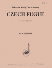 チェコのフーガ（ボフスラフ・マチェイ・チェルノホルスキー）（クラリネット四重奏）【Czech Fugue】