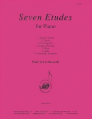 7つのエチュード（リー・バースウォルド）（ピアノ）【Seven Etudes】
