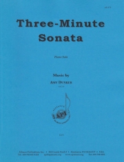 3分間のソナタ（エイミー・ダンカー）（ピアノ）【Three Minute Sonata】
