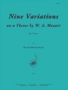 モーツァルトの主題による9つの変奏曲（ウォルター・ドゥヴォラキフスキー）（ピアノ）【Nine Variations on a Theme by W.A. Mozart】