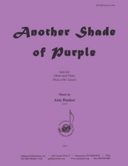 アナザー・シェード・オブ・パープル（エイミー・ダンカー）（オーボエ+ピアノ）【Another Shade of Purple】