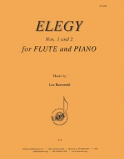 エレジー・No.1＆2（リー・バースウォルド）（フルート+ピアノ）【Elegy Nos. 1 and 2】