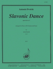 スラヴ舞曲・第2番・Op.46（アントニン・ドヴォルザーク）（フルート+ピアノ）【Slavonic Dance, Op 46, No. 2】