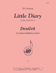 小さな日記（イジー・ラブルダ）（ピアノ）【Little Diary 10 Easy Piano Pieces】