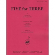 3人のための5曲（フルート三重奏）【Five for Three】