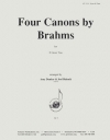 4つのカノン（ヨハネス・ブラームス）（ホルン三重奏）【Four Canons by Brahms】