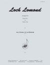 ロッホ・ローモンド（スコットランド民謡）（ヴァイオリン三重奏）【Loch Lomond】