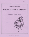 3つのスラブ舞曲（アントニン・ドヴォルザーク）（弦楽四重奏）【Three Slavonic Dances】