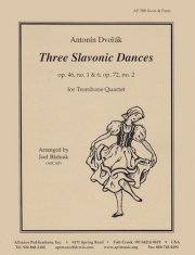 3つのスラブ舞曲（アントニン・ドヴォルザーク）（バスーン四重奏）【Three Slavonic Dances】