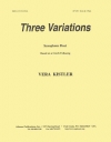 3つの変奏曲（ヴェラ・キスラー）（サックス二重奏）【Three Variations】