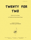 デュエット20曲集（フルート二重奏）【Twenty for Two】
