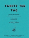 デュエット20曲集（ホルン二重奏）【Twenty for Two】