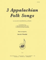 3つのアパラチアの民謡（アルトサックス+ピアノ）【3 Appalachian Folk Songs】