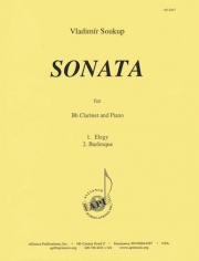 ソナタ（ヴラディミール・ソウクプ）（クラリネット+ピアノ）【Sonata】
