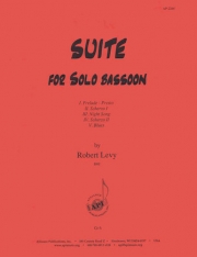 組曲（ロバート・レヴィ）（バスーン）【Suite for Solo Bassoon】