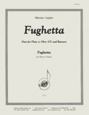 フゲッタ（ミロスラフ・ガイドシュ）（木管二重奏）【Fughetta】