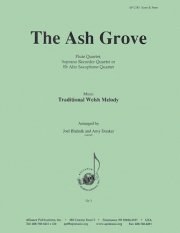 とねりこの木立（フルート四重奏）【The Ash Grove】