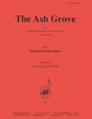 とねりこの木立（チェロ四重奏）【The Ash Grove】