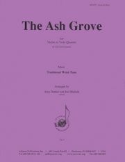 とねりこの木立（ヴァイオリン四重奏）【The Ash Grove】