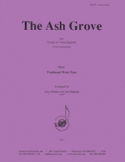 とねりこの木立（ヴィオラ四重奏）【The Ash Grove】