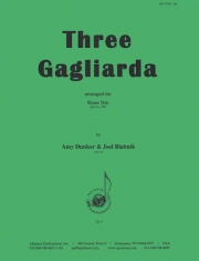 3つのガリアルダ（ジョヴァンニ・バッティスタ・ブオナメンテ）（金管三重奏）【Three Gagliarda】