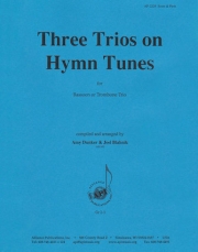 3つの賛美歌（トロンボーン三重奏）【Three Trios on Hymn Tunes】