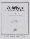 スロバキア民謡による変奏曲（ヴァーツラフ・ネリベル）（トロンボーン二重奏）【Variations on a Slovak Folk Song】