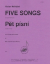5つの歌（ヴァーツラフ・ネリベル）（クラリネット）【Five Songs】
