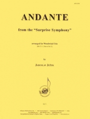 アンダンテ（交響曲第94「驚愕」より）（フランツ・ヨーゼフ・ハイドン）（木管三重奏）【Andante from Surprise Symphony】