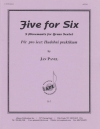 六重奏のための5つの楽章（ヤン・パベル）（金管六重奏）【Five for Six】