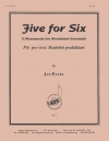 六重奏のための5つの楽章（ヤン・パベル）（木管六重奏）【Five for Six】