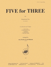 3人のための5曲（木管三重奏）【Five for Three】