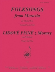 モラヴィア＆スロヴァキア民謡（クラリネット三重奏）【Folksongs from Moravia & Slovakia】