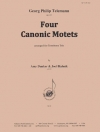 4つのカノン風モテット（テレマン）（トロンボーン三重奏）【Four Canonic Motets】
