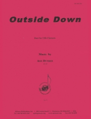 アウトサイド・ダウン（エイミー・ダンカー）（クラリネット二重奏）【Outside Down】