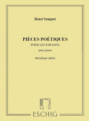 詩的小品・No.2（アンリ・ソーゲ）（ピアノ）【Pièces Poétiques, No. 2】