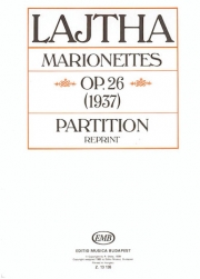 マリオネット・Op.26（ライタ・ラースロー）（ミックス五重奏）【Marionettes Op26】