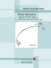 ウインド・スケッチ・Op.92（マルティン・クリストフ・レーデル）（木管五重奏）【Wind Sketches Op. 92】