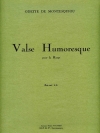 ワルツ・ユーモレスク（オデット・デ・モンテスキュー）（ハープ）【Valse Humoresque】
