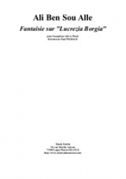 「ルクレツィア・ボルジア」による幻想曲（アリ・ベン・ソウ・アレ）（アルトサックス+ピアノ）【Fantaisie sur 'Lucrezia Borgian'】