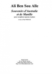 Souvenirs d'Australie et de Manille（アリ・ベン・ソウ・アレ）（ソプラノサックス+ピアノ）
