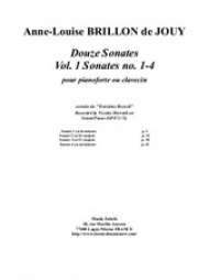 12のソナタ・Vol.1（アンヌ・ルイーズ・ブリヨン・ド・ジュイ）（ピアノ）【12 Sonatas, Vol.1】