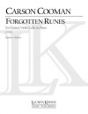 フォーガットン・ルーン（カーソン・クーマン）（ミックス三重奏+ピアノ）【Forgotten Runes】