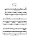 カンティーク・Op.895（カーソン・クーマン）（ヴァイオリン+ピアノ）【Cantique for violin and piano, Op.895】