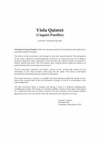ヴィオラ五重奏曲（カーソン・クーマン）（弦楽五重奏）【Viola Quintet】