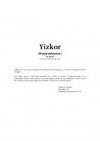 イズコル・Op.935（カーソン・クーマン）（ピアノ）【Yizkor for piano, Op.935】