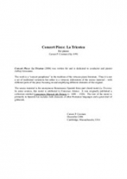 演奏会用小品・Op.699（カーソン・クーマン）（ピアノ）【Concert Piece: La Tricotea for piano, Op.699】