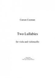 2つのララバイ（カーソン・クーマン）（弦楽二重奏）【Two Lullabies】