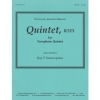 五重奏曲・K.515（モーツァルト）（サックス五重奏）【Quintet, K515】