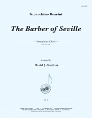 セビリアの理髪師（ジョアキーノ・ロッシーニ）（サックス八重奏）【The Barber of Seville】